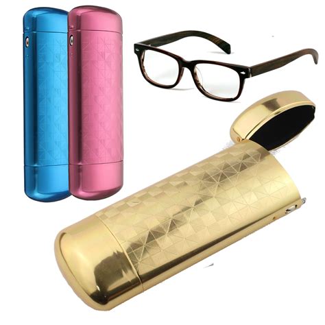 Metal Glasses Eyeglass Cases & Storage for sale 